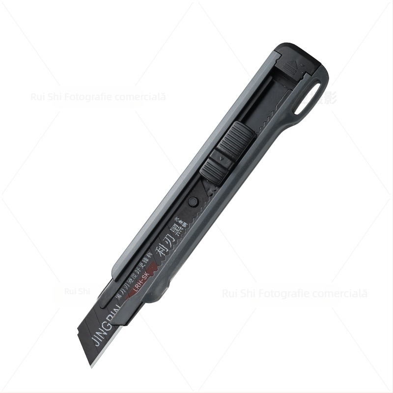Cuțit de utilitate personalizat la nivel de fabrică, lamă ascuțită, mare, ABS industrial, îngroșat și extrem de dur, instrument de deschis cutii