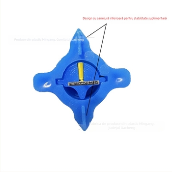Nivelator pentru plăci ceramice, nou, îngroșat, cu operare cu o singură mână și ace înlocuibile pentru poziționarea rosturilor