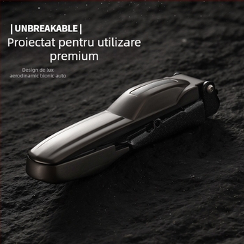 Clește auto de unghii din oțel inoxidabil, husă anti-stropire – clește mare pentru manichiură