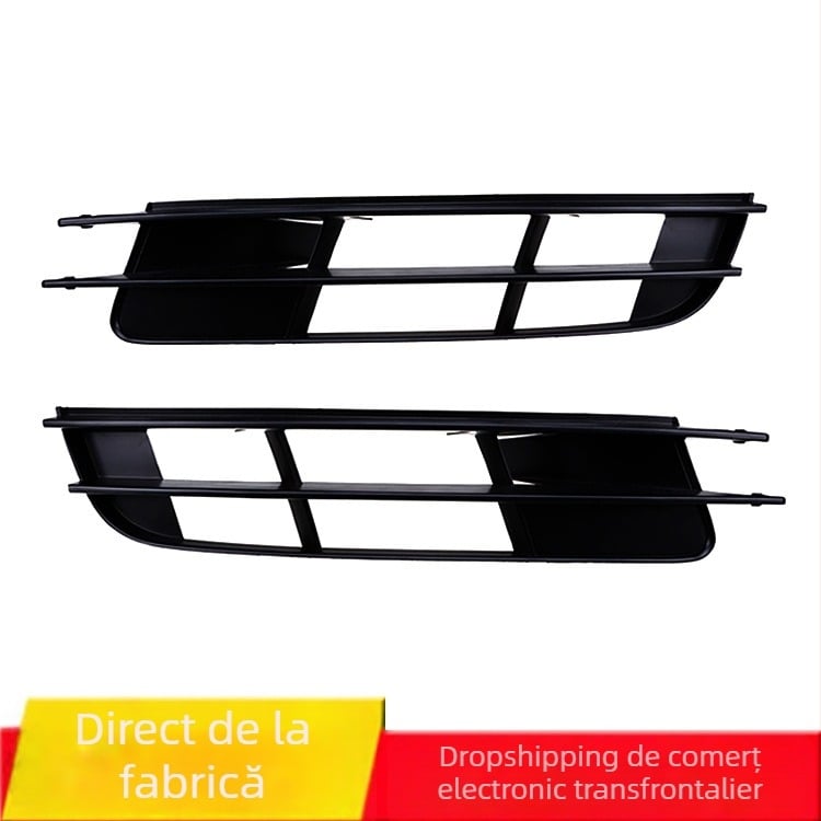 Ramă pentru faruri de ceață și grilă inferioară de admisie a aerului pe bara față Audi Q7 2007-2009, piesa 4L0807681