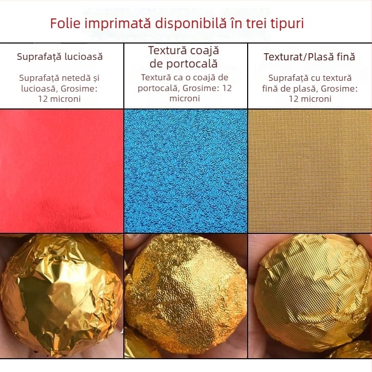 Bomboane Pu'er cu zahăr brun și ciocolată, ambalaj color, folie de aur și folie de aluminiu, pentru activități de artizanat pentru copii