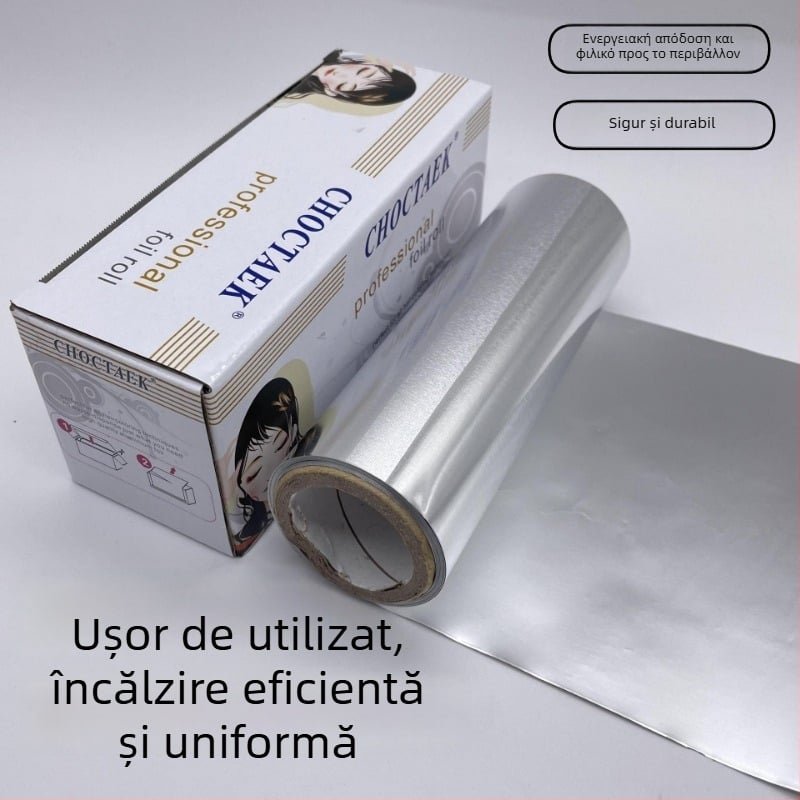 Folie de aluminiu pentru păr, evidențieri și vopsire, pentru saloane