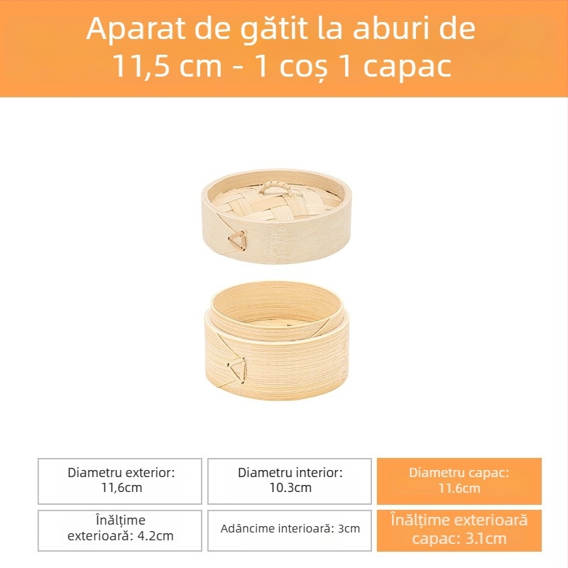 Coș de aburi din bambus și cutie pentru bomboane de nuntă, decor festiv tradițional chinezesc, accesoriu multifuncțional