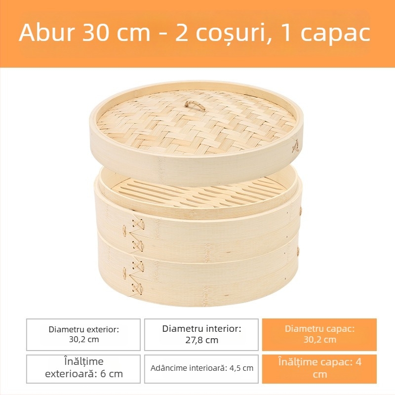 Coș de aburi din bambus și cutie pentru bomboane de nuntă, decor festiv tradițional chinezesc, accesoriu multifuncțional