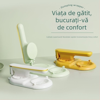 Presă pentru foi de găluște, stil minimalist modern, unealtă multifuncțională pentru întinderea și umplerea foilor, formă pentru găluște, în stoc