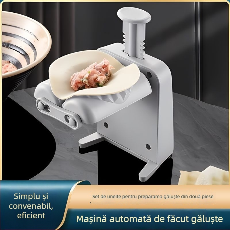 Mașină manuală de preparat găluște pentru uz casnic, mașină automată de găluște, matriță pentru găluște și chifle