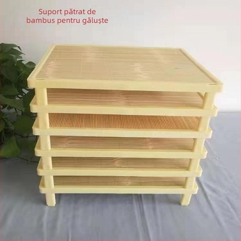 Covoraș multifuncțional pentru acoperirea găluștelor, uz casnic, antiaderent, îngroșat, tavă detașabilă pentru chifle și găluște, din tulpini de sorg