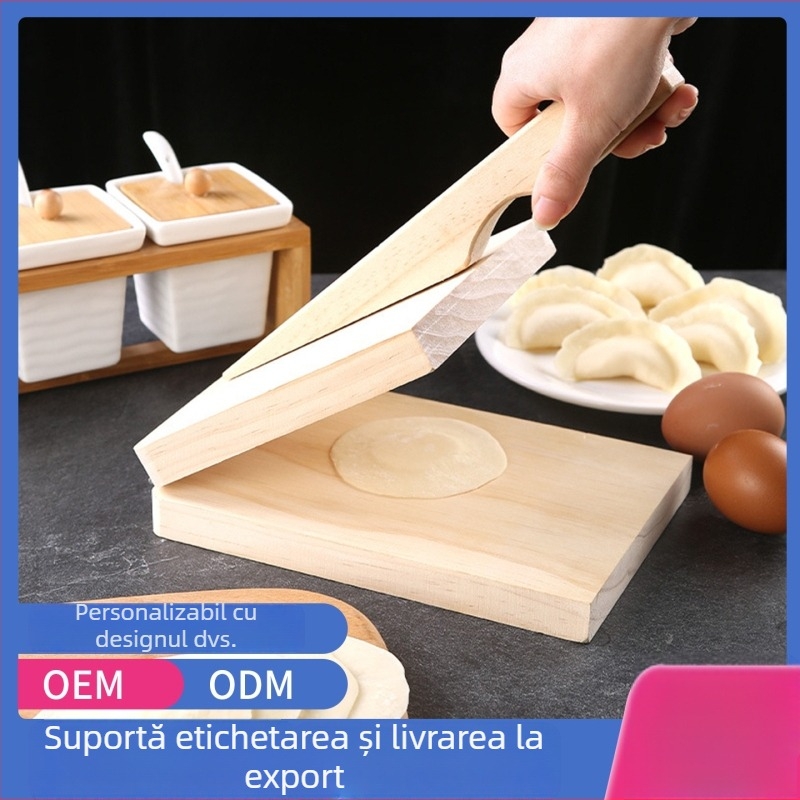 Presă de aluat pentru foi de găluște și chifle, unelte de întins aluat pentru Xiaolongbao