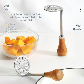 Zdrobitor de cartofi din oțel inoxidabil – ustensilă de bucătărie pentru uz casnic