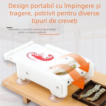 Presa pentru creveți și matriță de modelare pentru bucătărie