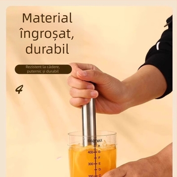 Ciocan de gheață din oțel inoxidabil pentru uz casnic, instrument pentru ceai cu lapte, zdrobitor de suc, presă pentru ceai de lămâie