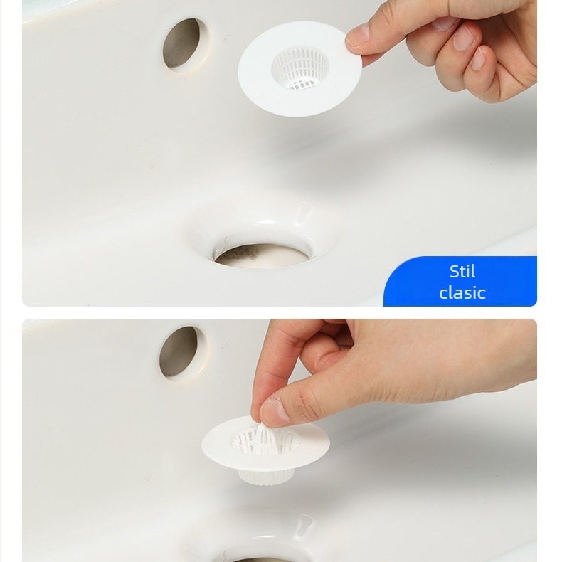 6 filtre ceramice pentru chiuvetă, captură păr, anti-blocare
