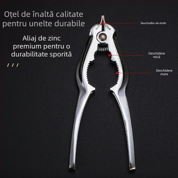 Unealtă de bucătărie pentru deschiderea cochiliilor – clește din aliaj de zinc