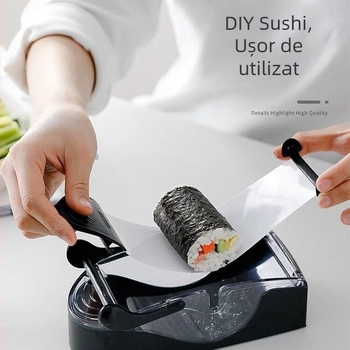 Set DIY de forme pentru sushi, pentru uz casnic și comercial, matrițe triunghiulare pentru nori, modelare într-un singur corp