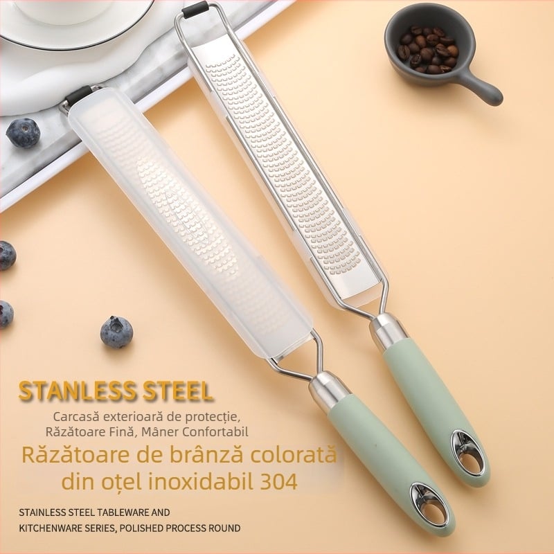 Răzătoare multifuncțională pentru brânză și zest de lămâie, pentru coacere și ciocolată