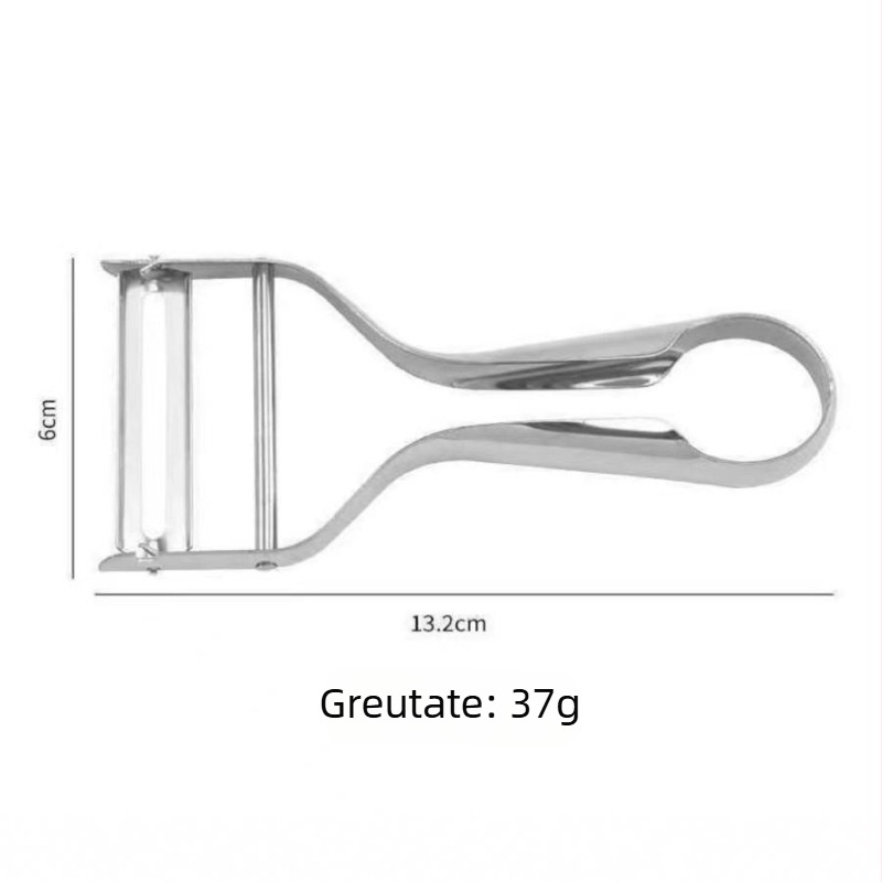 Decojitor de legume multifuncțional pentru bucătărie, răzuitor de fructe și cartofi – oțel inoxidabil 304
