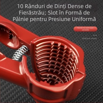 Clește de nuci pentru uz casnic – unealtă multifuncțională pentru spargerea cojilor și decojirea nucilor și alunelor