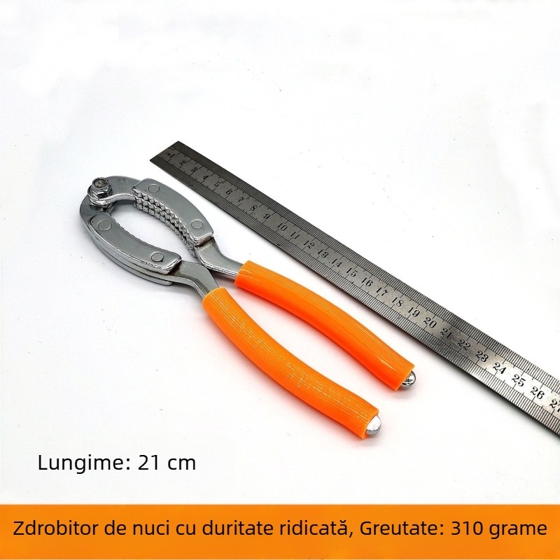 Instrument pentru deschis nuci și decojire, clește pentru nuci cu brațe îngroșate