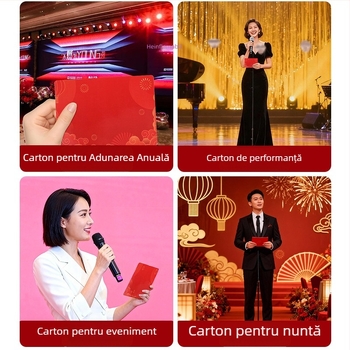 30 de carduri goale pentru gazde, carduri roșii chineze de felicitare pentru activități la petreceri