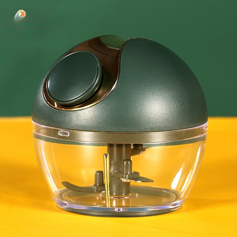Presă manuală de usturoi pentru uz casnic, tocător de usturoi compact, design ciclonic