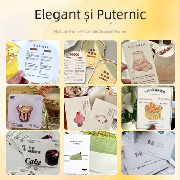 Carduri personalizate din hârtie texturată de 300 g: invitații, logo și servicii