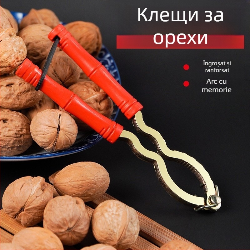 Clește pentru nuci – deschizător durabil pentru nuci și alune