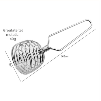 Separator din oțel inoxidabil pentru gălbenuș și albuș, filtru pentru lichidul de ou și sită pentru coacere; unealtă pentru bătut ouăle