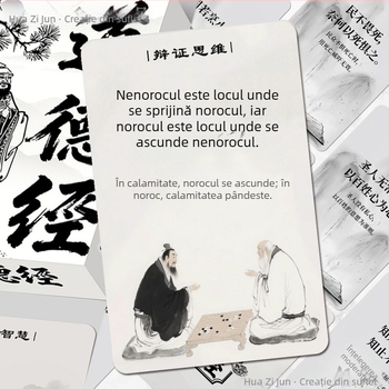 55 carduri Tao Te Ching – înțelepciune inspirațională pentru gândire clară și dezvoltare personală