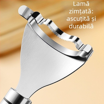 Separator de porumb și decojit manual, pentru uz casnic, din oțel inoxidabil