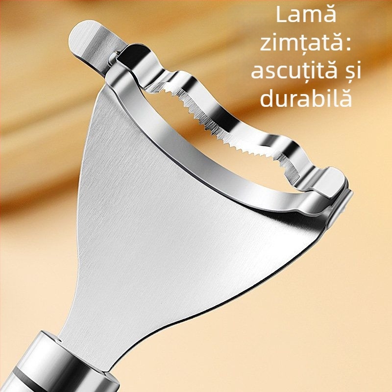 Separator de porumb și decojit manual, pentru uz casnic, din oțel inoxidabil