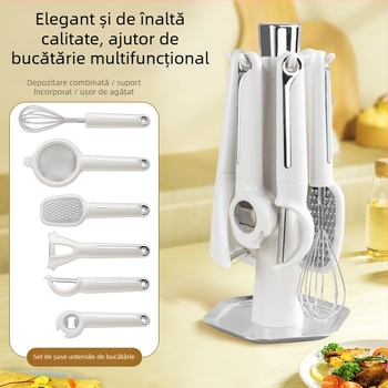 Bețișor manual pentru ouă și foarfecă de bucătărie – unelte din oțel inoxidabil