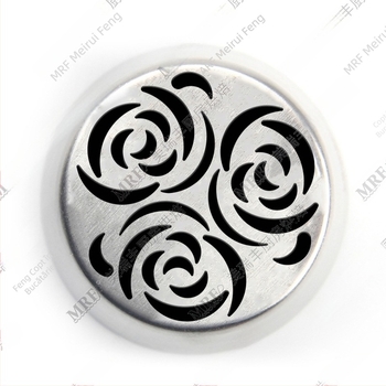 SL63 Vârf de ornament rus supradimensionat pentru decorarea prăjiturilor — flori, buchet, din oțel inoxidabil 304