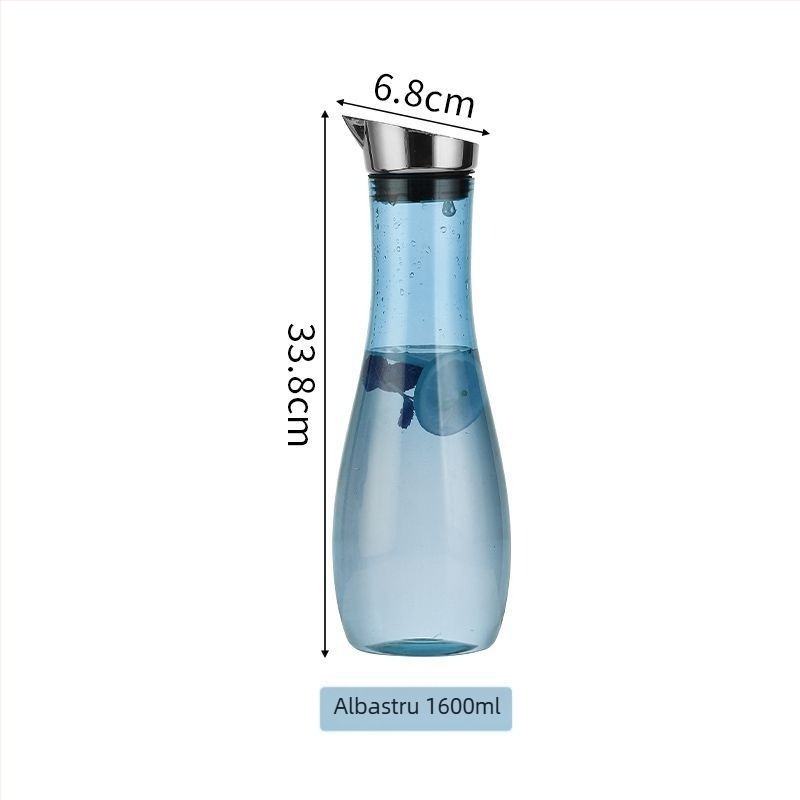 Cana din acril pentru suc și apă, destinată barurilor, cu capacitate mare, rezistentă la temperaturi ridicate, plastic îngroșat