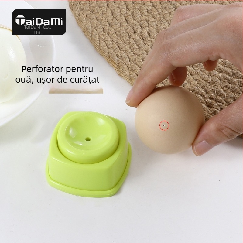 Perforator japonez pentru ouă – unealtă durabilă de perforare pentru ouă fierte și ouă de rață