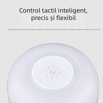 Lampa LED multifuncțională pentru noapte cu protecția ochilor, încărcare USB, atingere, lampă de noptieră, iluminare ambientală difuză