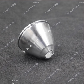 Cupă reflectorizantă din aluminiu cu acoperire electroplacată în vid, model C8, finisaj portocaliu coajă, 41.5x31x10 mm, compatibilă cu Cree XHP35/50/70LED