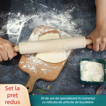 Sucitor de bucătărie din lemn, antiaderent, pentru pâine, găluște și wonton, utilizare casnică