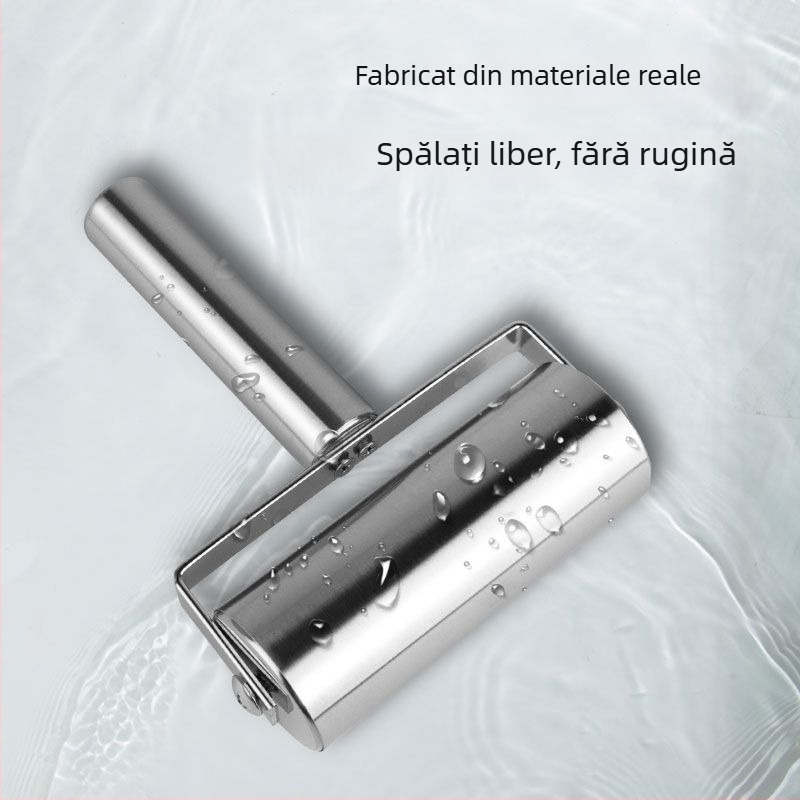 Rulou din oțel inoxidabil, antiaderent, economisește efortul, pentru foi de găluște