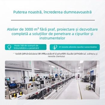 Dispozitiv facial cu microace pentru infuzia de esență și îngrijire a pielii cu iluminare nano-apă
