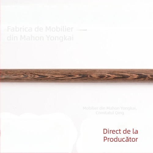 Rulou de bucătărie din lemn masiv, 55 cm, lucrat manual, pentru clătite, textură naturală a lemnului