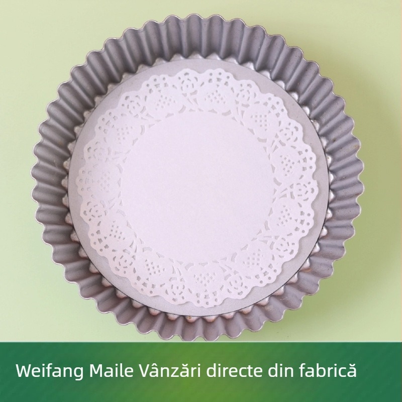Hârtie absorbantă pentru ulei, cu model floral, pentru preparate prăjite și contact cu alimente