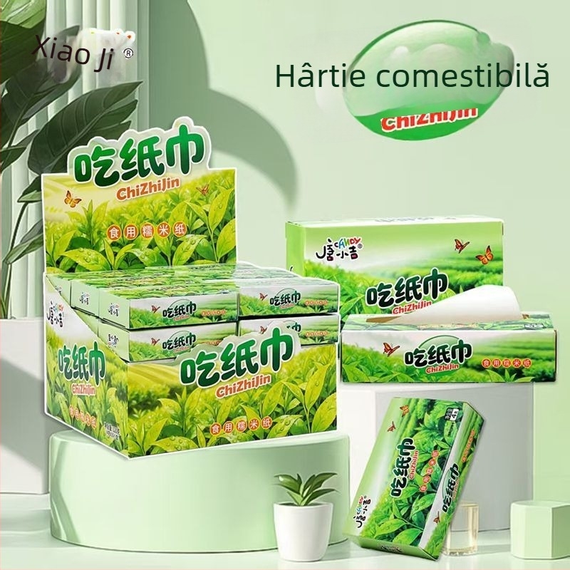 Hârtie de orez comestibilă – gustare la modă, jucărie anti-stres distractivă