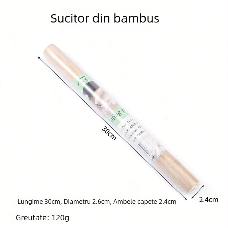 Rulou de bucătărie din bambus, mic, instrument de coacere