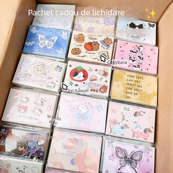 Set de carduri de mesaje pentru elevi, cu combinații mix‑and‑match de stiluri – cărți poștale comemorative