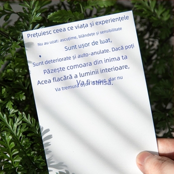 Postcarduri cu puterea cuvintelor: mesaje inspiraționale literare, carduri decorative, cadou de ziua de naștere, set de 30 bucăți