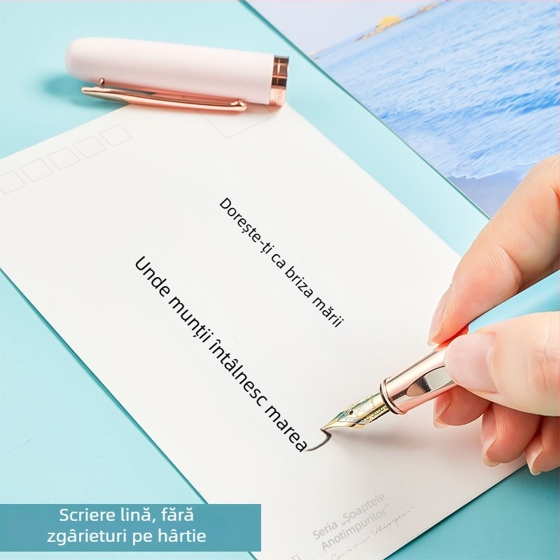 Liupingtang Macaron INS Style stilou cu cerneală pentru elevi – exerciții de scriere pentru școala primară
