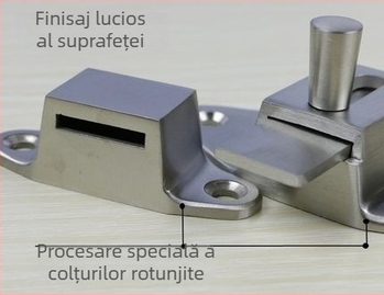 Mecanism de încuriere pentru ușă din oțel inoxidabil 304, montaj pe suprafață, pentru uși din lemn