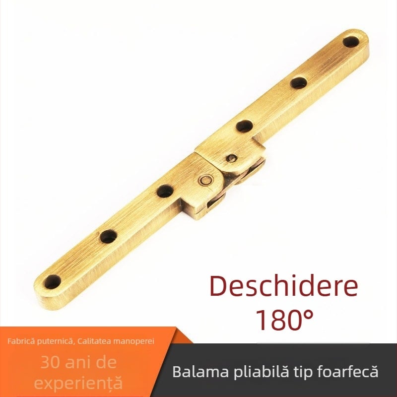 Pantă pentru ușă la 90°, balama pliabilă, balama unghiulară, balama ascunsă pentru mobilier