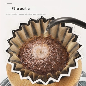 Filtru de cafea din hârtie, în formă de prăjitură, 155/185, pentru cafea pour-over, filtru pliabil