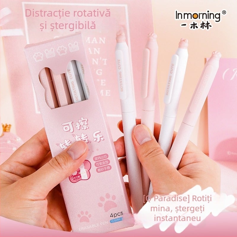 Yimulin pix gel termic, ștegere prin căldură, 0,5 mm, albastru cristal, pentru elevi din învățământul primar